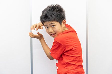 一輝(かずき)くん 小学4年生